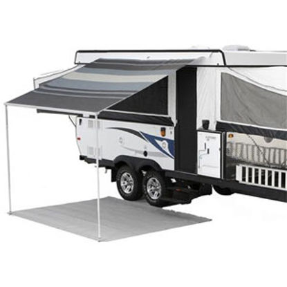Picture of Carefree Campout Sierra Brown Vinyl 9' 10"L X 8'Ext Adj Pitch Manual Bag Awning 981188A00 00-1007                            