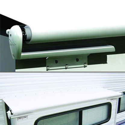 Picture of Carefree Slideout Cover (TM) Solid White Vinyl 130-137" Roof X 42"Ext Power Slide-Out Awning LH1370042 00-7941               