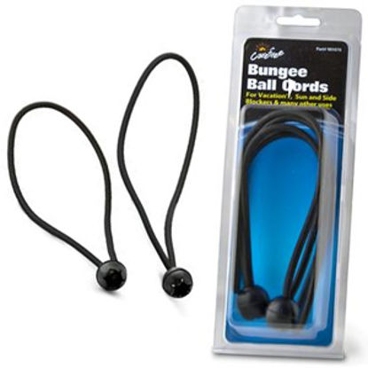 Picture of Carefree  2-Pack 12" Bungee Cord w/ Ball & Loop 901078 01-0042                                                               