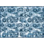 Picture of Camco  8' x 16' Blue Swirl Reversible Camping Mat 42841 01-2951                                                              