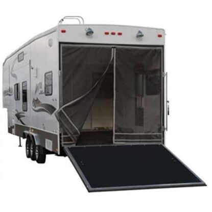 Picture of Classic Accessories Poly 1 Rip & Grip Strip/Magnetic Opening Trailer Tailgate Screen 79984 01-3780                           