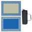 Picture of Ming's Mark  9' x 12' Blue/Beige Reversible Camping Mat RA3 01-4201                                                          