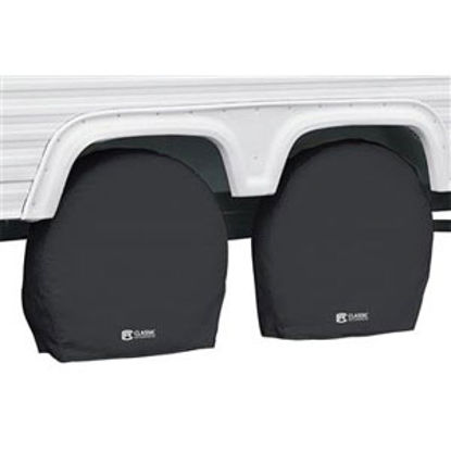 Picture of Classic Accessories  1-Pack Black 19" to 22" Diam Single Tire Cover 80-235-300402-00 01-7307                                 