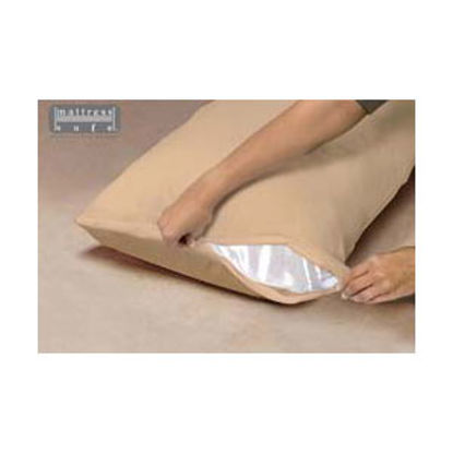 Picture of Mattress Safe Sofcover (R) Fawn Beige Waterproof & Breathable Fabric Pillow Protector CWPS-STD FN 03-0161                    