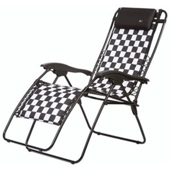 Picture of Faulkner  Padded Checkered Recliner 48969 03-0405                                                                            