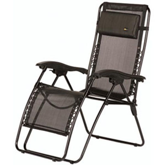 Picture of Faulkner  Black Mesh XL Recliner 48972 03-0437                                                                               