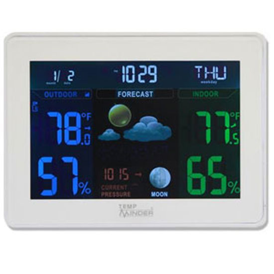 Picture of Minder TempMinder (R) Table Top Digital Weather Station MRI-823MXC 03-0829                                                   