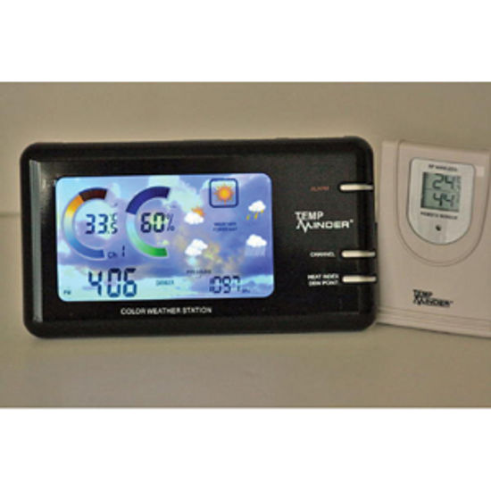 Picture of Minder TempMinder (R) 6VDC Digital Weather Station MRI-177AN 03-0949                                                         