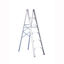Picture of GP Logistics  6' Clear Anodized Aluminum Folding Step Ladder SLD-S6 03-1010                                                  