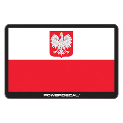 Picture of PowerDecal  Polish Flag Powerdecal PWRPOLAND 03-1776                                                                         