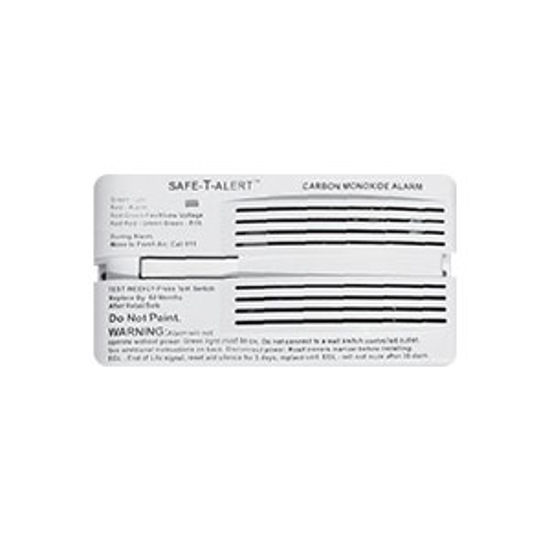 Picture of Safe-T-Alert  White 5-1/2"W x 3"H Carbon Monoxide Detector 65-541-P-WT 03-2169                                               