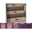 Picture of Prest-o-Fit Step Huggers (R) 23-1/2"L x 13-1/2"W Peppercorn Step Rug for Stair Steps 5-0073 04-0431                          