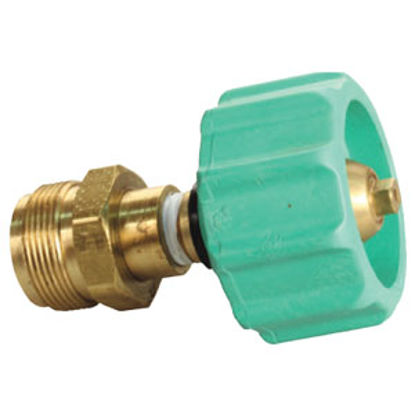 Picture of JR Products  1-5/16" FACME Quick Connect x 1"-20 Cylinder Thread LP Hose Connector 07-30275 06-0077                          