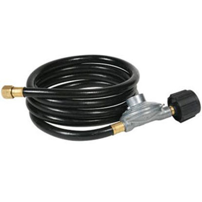 Picture of Camco Olympian Heaters Low Pressure 8' LP Hose w/ Regulator For Olympian Heater 57704 06-0555                                