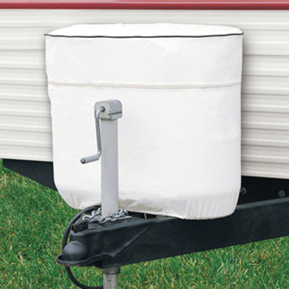 Picture of Classic Accessories  Snow White Vinyl Double 30LB/7.5Gal LP Tank Cover 79730 06-0608                                         