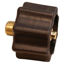 Picture of Marshall Excelsior  1-5/16"Female ACME x 1/4"MNPT LP Hose Connector w/ Shut Off ME517 06-2816                                