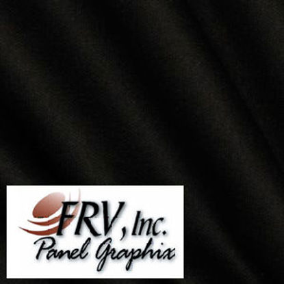 Picture of FRV  N1200 Black Acrylic Refrigerator Door Panel N1200L 07-0671                                                              