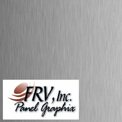 Picture of FRV  N1200 Brushed Aluminum Refrigerator Door Panel N1200BA 07-0672                                                          