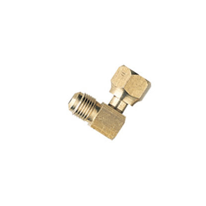 Picture of Camco  3/8" Female Flare x 3/8" Male Flare Brass LP Hose Connector 57633 08-0139                                             