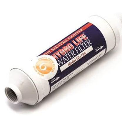 Picture of Camco Hydro Life (R) In-Line Canister KDF & Carbon Fresh Water Filter 52133 10-0429                                          
