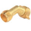 Picture of Camco  Brass 45 Deg Elbow Fresh Water Hose Connector For Std GHF Coupling 22605 10-0579                                      