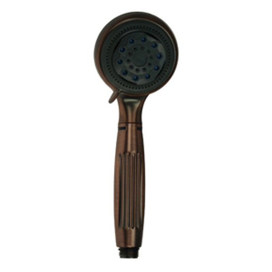 Picture of Dura Faucet  Bronze Handheld Shower Head w/5 Spray Settings DF-SA430-ORB 10-0936                                             