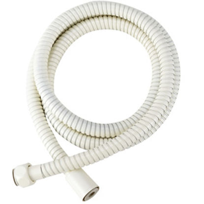 Picture of Dura Faucet  60"L Bisque Parchment Stainless Steel Shower Head Hose DF-SA200-BQ 10-1377                                      