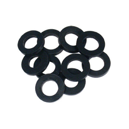Picture of Phoenix Faucets  10-Pack Black Shower Hose Washer PF276002 10-1533                                                           