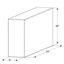 Picture of ICON  54" x 20" x 9" 39 Gal Fresh Water Tank 12450 10-1587                                                                   