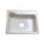 Picture of Better Bath  24-3/8" X 18-7/8" White ABS Plastic Kitchen Sink 209407 10-5706                                                 