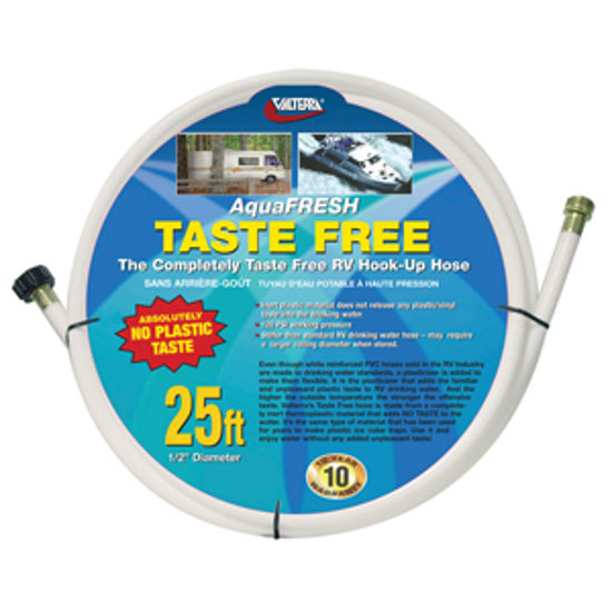 Picture of Valterra Taste Free White 1/2"x25' Fresh Water Hose W01-0004 11-0045                                                         