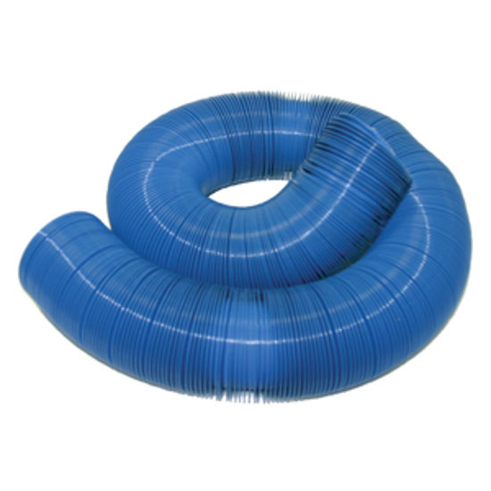 Picture of Valterra Quick Drain Blue 10' HD 15 Mil Vinyl Sewer Hose D04-0055 11-0098                                                    