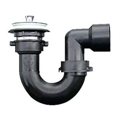 Picture of Lasalle Bristol  ABS Waste Water Drain Trap for 1.25" & 1.5" Bathtub Drain Pipe 652010CPS 11-0381                            
