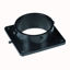 Picture of DuraFlex  3" Bayonet ABS Plastic Waste Valve Fitting w/ Flange 27902 11-0512                                                 
