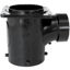 Picture of Valterra  2" Hub Plastic Waste Valve Fitting w/ 3" Rotating Flange T1012 11-0600                                             