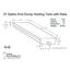 Picture of Custom Roto Molding  37 Gal End Dump Polyethylene Waste Holding Tank H-6 11-1027                                             