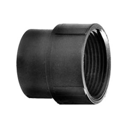 Picture of Lasalle Bristol  3" MPT X 3" Hub ABS Plastic Adapter Waste Valve Fitting 632873 11-1160                                      