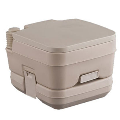 Picture of Heng's  Tan 2.5 Gal Portable Toilet 2201 12-0004                                                                             
