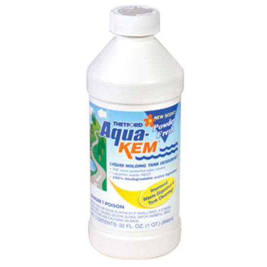 Picture of Thetford Aqua-Kem (R) 32 Oz Bottle Holding Tank Treatment w/Deodorant & Formaldehyde 36568 13-0112                           