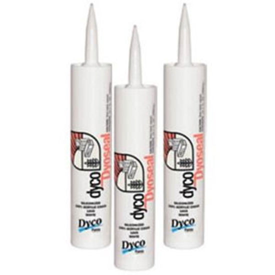 Picture of Dyco Paints Dyoseal (TM) White 10.1 Fl Oz Acrylic Caulk DYC1605W/T16 13-0180                                                 