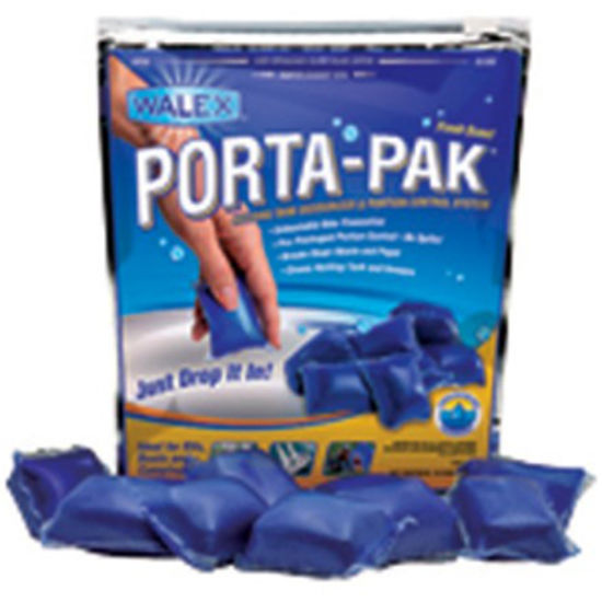 Picture of Walex Porta-Pak (R) 10-Bag 32 Gram Pouch Holding Tank Treatment w/Deodorant PPRV10 13-0349                                   