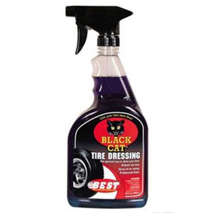 Picture of BEST Products BLACK CAT (TM) 32 Ounce Black Cat Tire Dressing 43032 13-0479                                                  