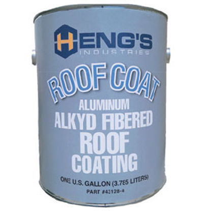 Picture of Heng's  1 Gal Roof Coating For Metal And Aluminum Roofs 43128-4 13-0751                                                      