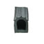 Picture of AP Products  Black 1"W x 1"H x 50'L Ribbed Foam D Seal w/ PSA Tape 018-023-PT 13-1040                                        