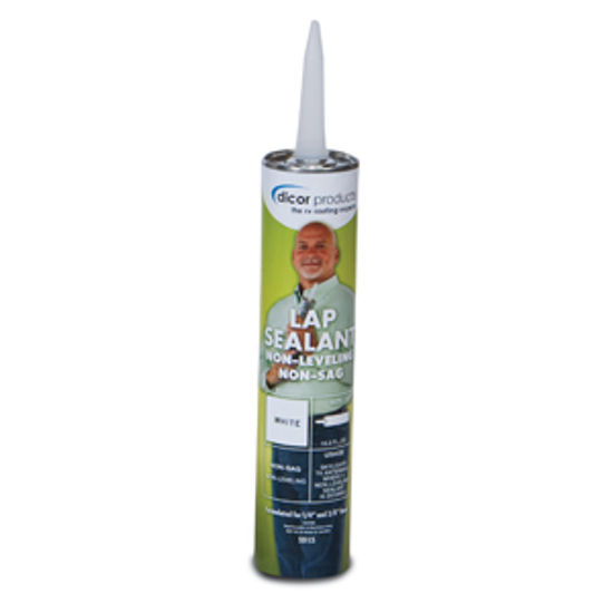 Picture of Dicor  White 10.3 Oz Tube Non-Sag Roof Sealant 551LSW-1 13-1287                                                              
