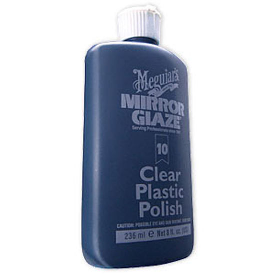 Picture of Meguiars Mirror Glaze 8 Oz Bottle Plastic Polish M1008 13-1347                                                               