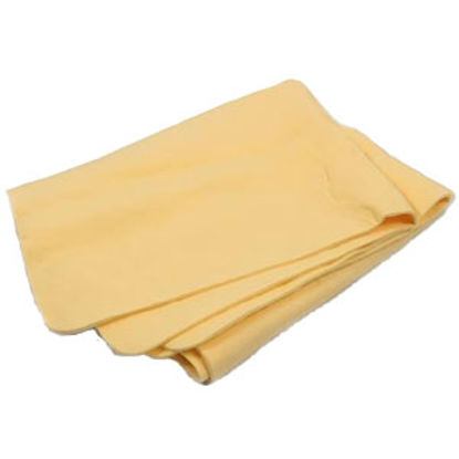 Picture of Camco  26" x 17" Yellow Sheepskin Chamois 43575 13-1611                                                                      