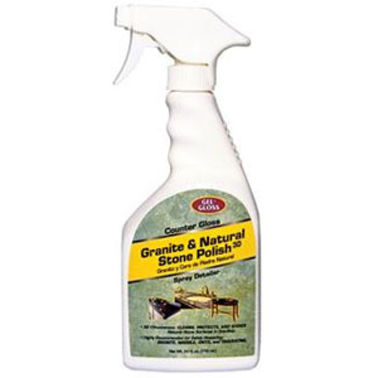 Picture of Gel-Gloss  24 oz Trigger Spray Granite & Natural Stone Polish (Bil) CG-24.B 13-1791                                          