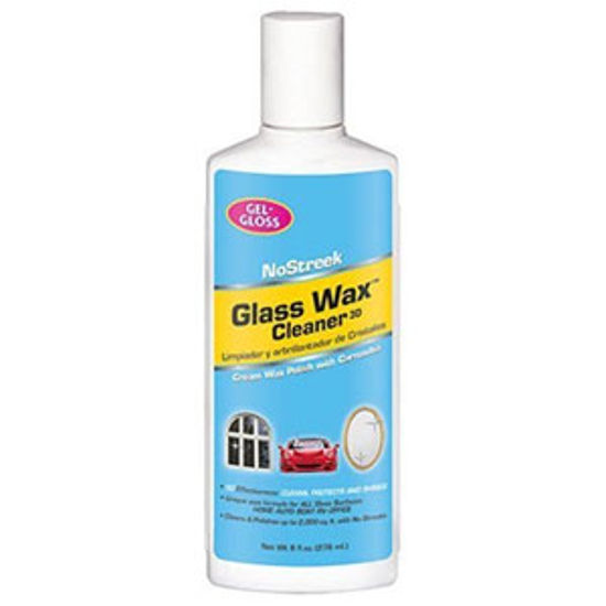 Picture of Gel-Gloss No Streek (R) 8 oz Glass Wax Cleaner (Bil) NS-8.B 13-1800                                                          