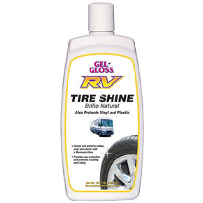 Picture of Gel-Gloss  16 Ounce Tire Shine Tire Cleaner RVTS-16 13-4425                                                                  